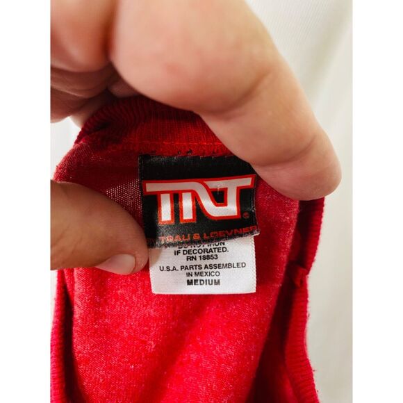 Dr. Pepper Men’s Shirt Red Trau & Loevner 2006 Short Sleeve Crewneck Size Medium - Picture 7 of 9